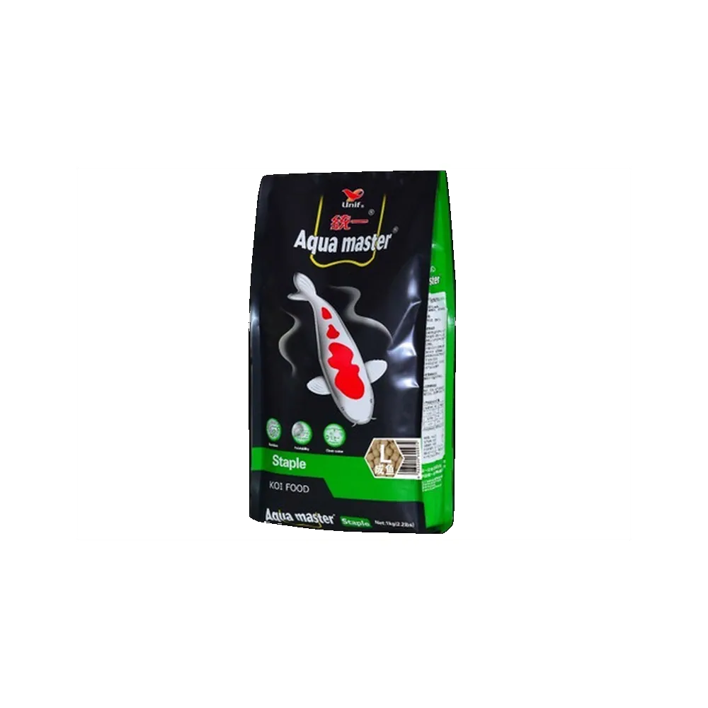 Alimento Peces Koi Aquamaster Staple 10 Kilos - Premium Talla L-