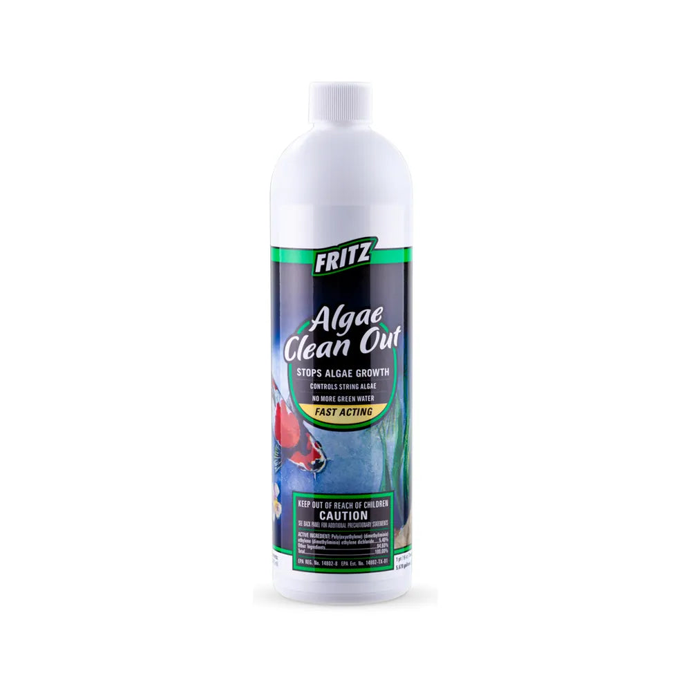 Antialgas estanques y piletas - FRITZPOND Algae Clean Out 473ml