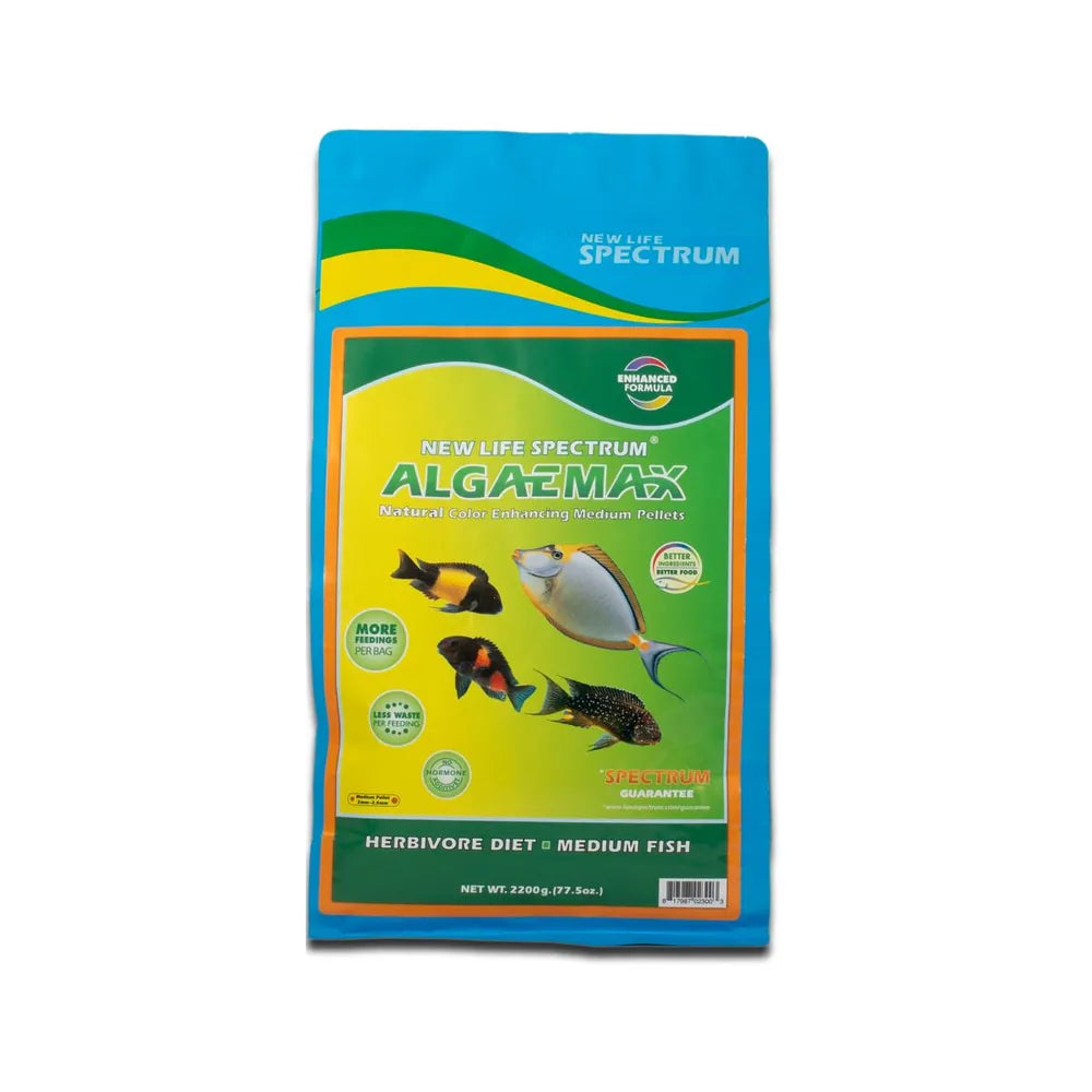 Comida para peces - New Life Spectrum Algaemax medium 2.2kg - 2mm pellet