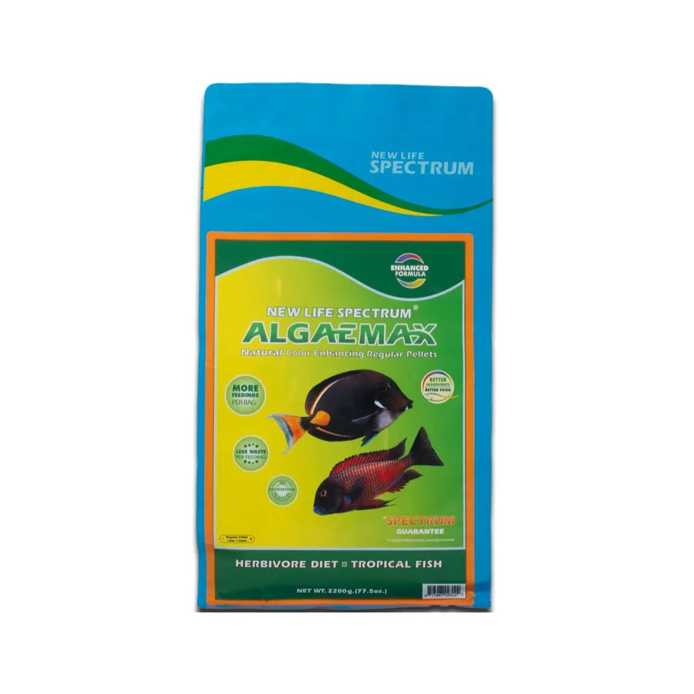 Comida para peces - New Life Spectrum Algaemax regular 2.2kg - 1mm pellet