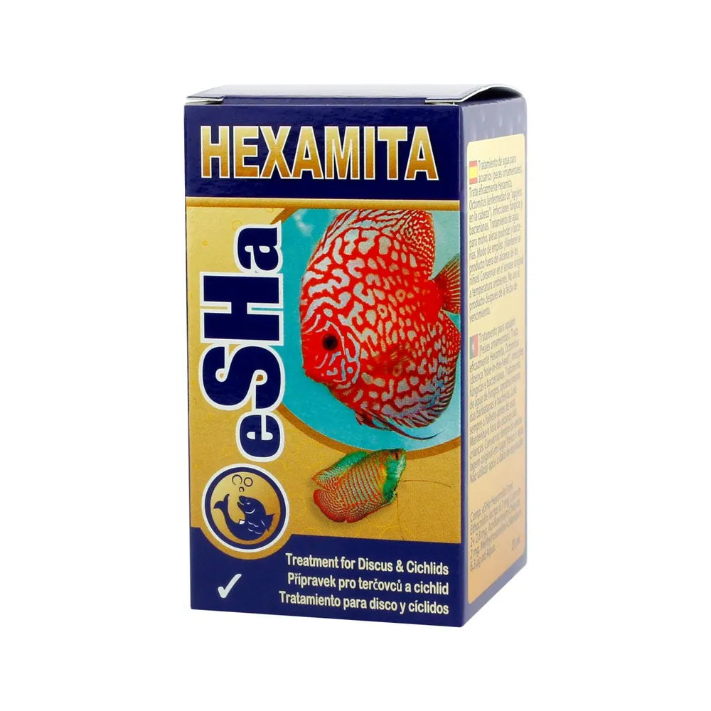 esha HEXAMITA 20ml - Trata hexamita, parásitos flagelados.