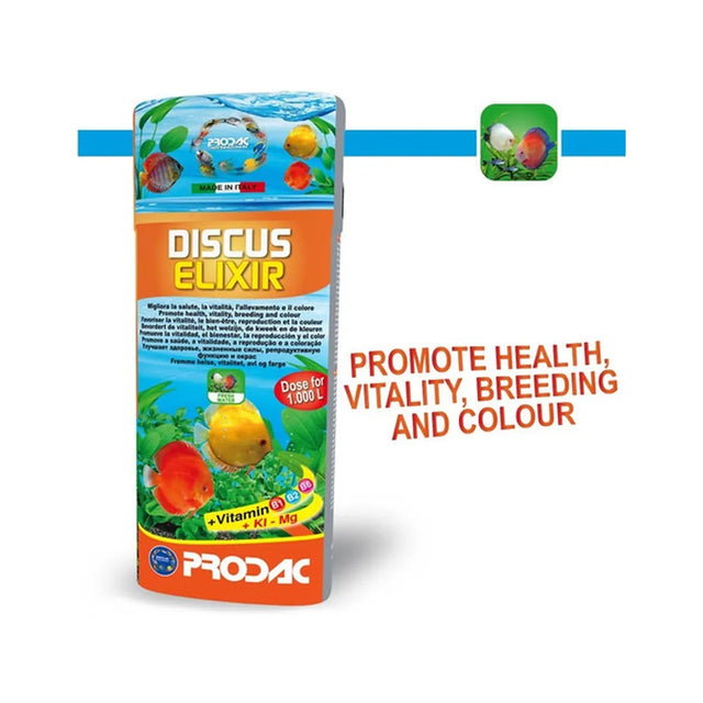 Acondicionador Acuario Peces Discus Elixer - 250ml