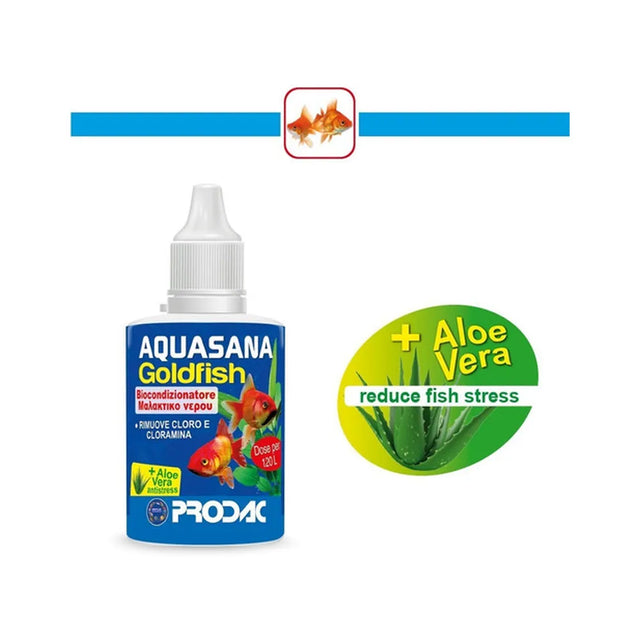 Acondicionador Anticloro Aquasana Goldfish Prodac - 100ml