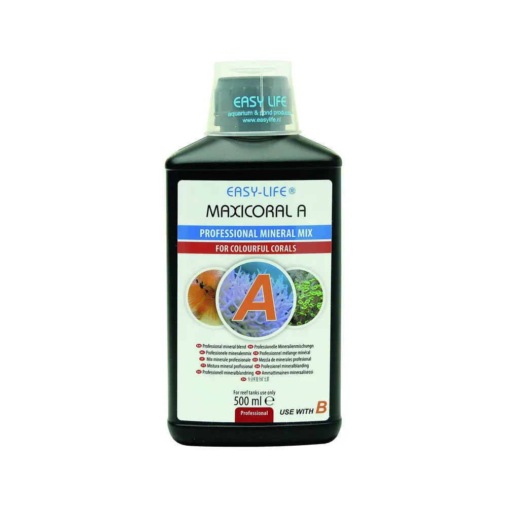 Aditivo - MaxiCoral A 500ml + MaxiCoral B 500ml - Uso conjunto