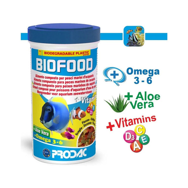 Alimento Hojuelas Peces Marinos Biofood 50gr - Italiana