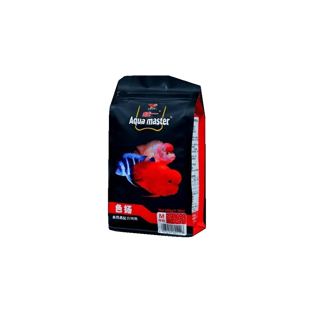 Alimento Peces Aquamaster Ciclidos 1 Kilo - Premium