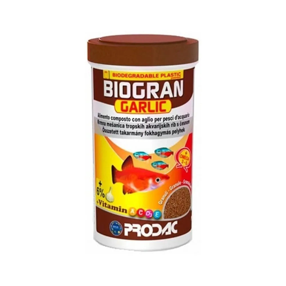 Alimento Peces Biogran Garlic Prodac Tropical 40g - Italiana