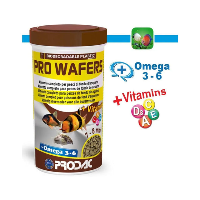 Alimento Peces De Fondo Pro Wafers 100ml/50g Premium