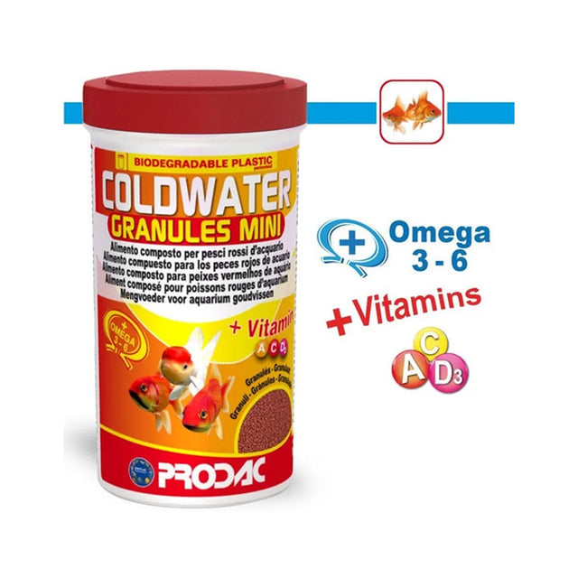 Alimento Peces Goldfish Mini Coldwater 250ml/125g