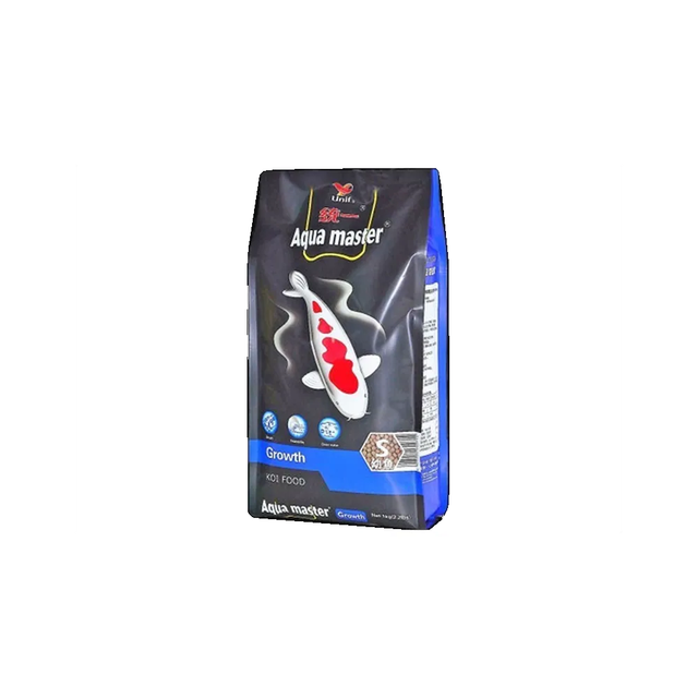Alimento Peces Koi Aquamaster Crecimiento 1 Kilo - Premium