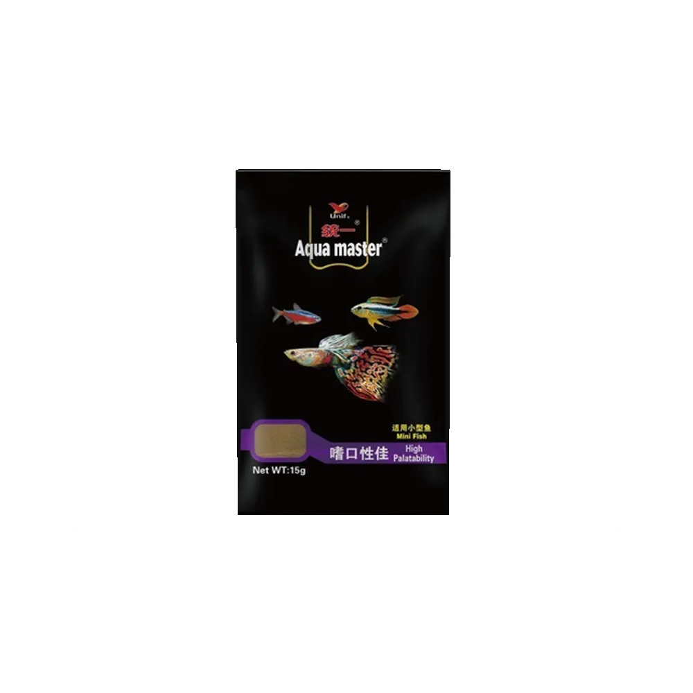 Alimento Peces Pequeños Aquamaster Minifish 15g - Premium
