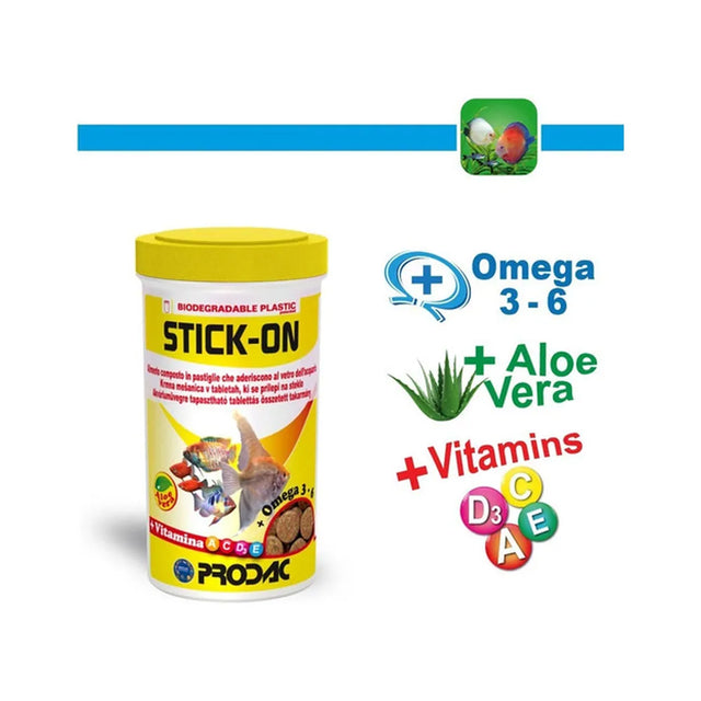 Alimento Peces Tableta Stick On 60gr Prodac - Italiana