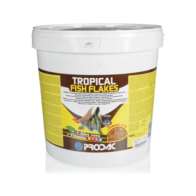 Alimento Peces Tropicales Hojuelas Prodac 1 Kilo