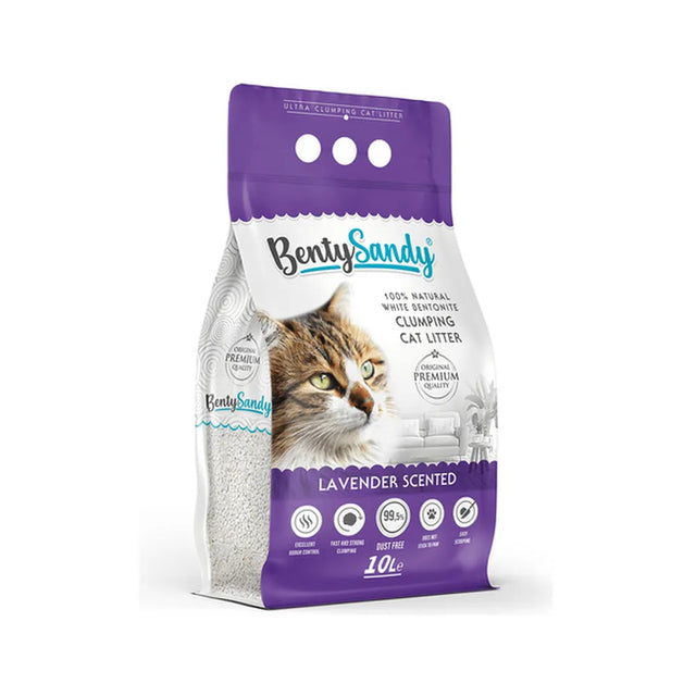 Arena Sanitaria Para Gatos Bentysandy 8.5kg X 10l X Unidad
