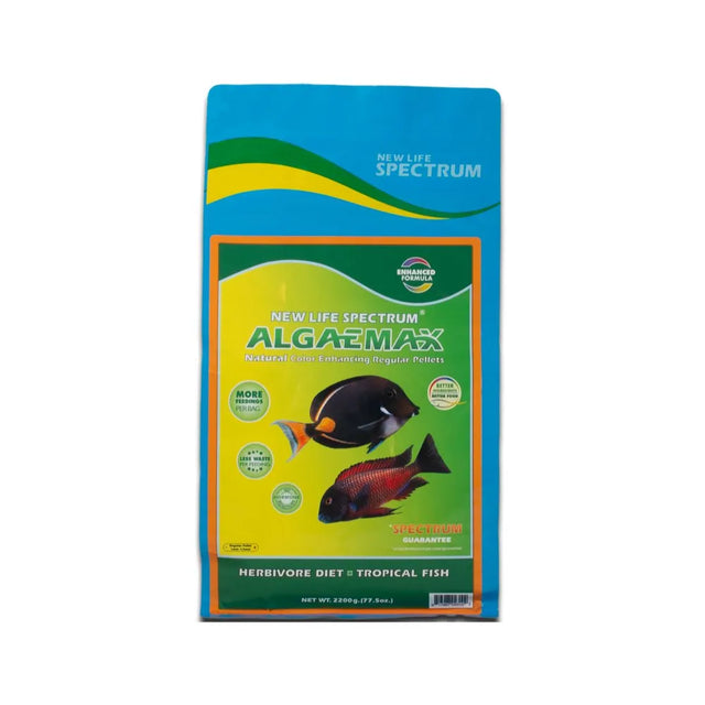 Comida para peces - New Life Spectrum Algaemax regular 2.2kg - 1mm pellet