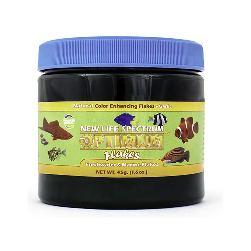 Comida para peces - New Life Spectrum Optimum flakes 45g - Hojuelas