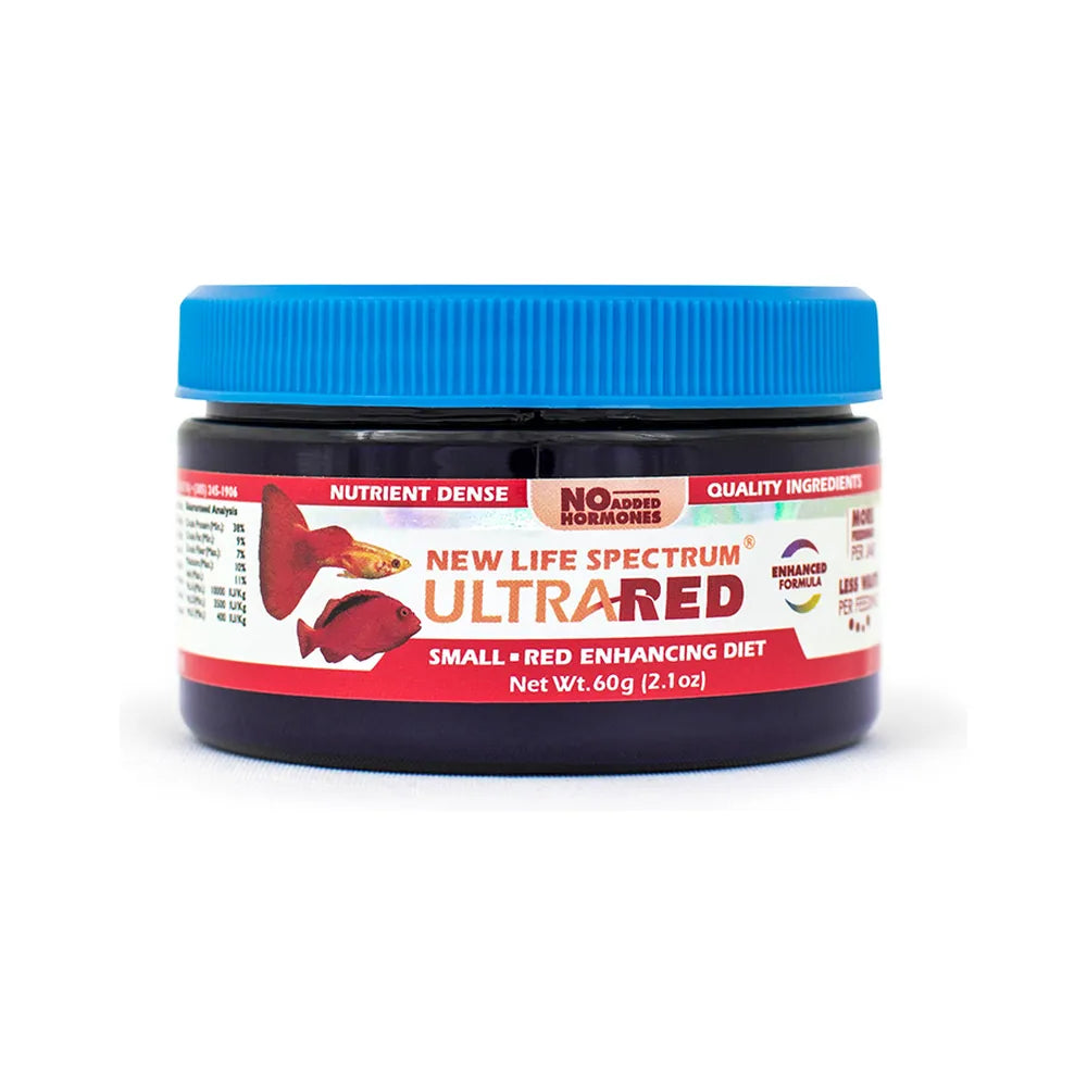 Comida para peces - Ultrared small 60g - potencia colores