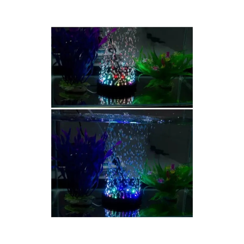Difusor Y Luz Led Sumergible Redondo 12.5cm Diametro