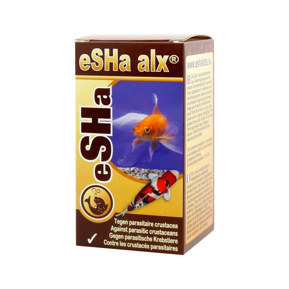 eSHa ALX - Trata parásitos crustáceos - argulus - ancla - entre otros