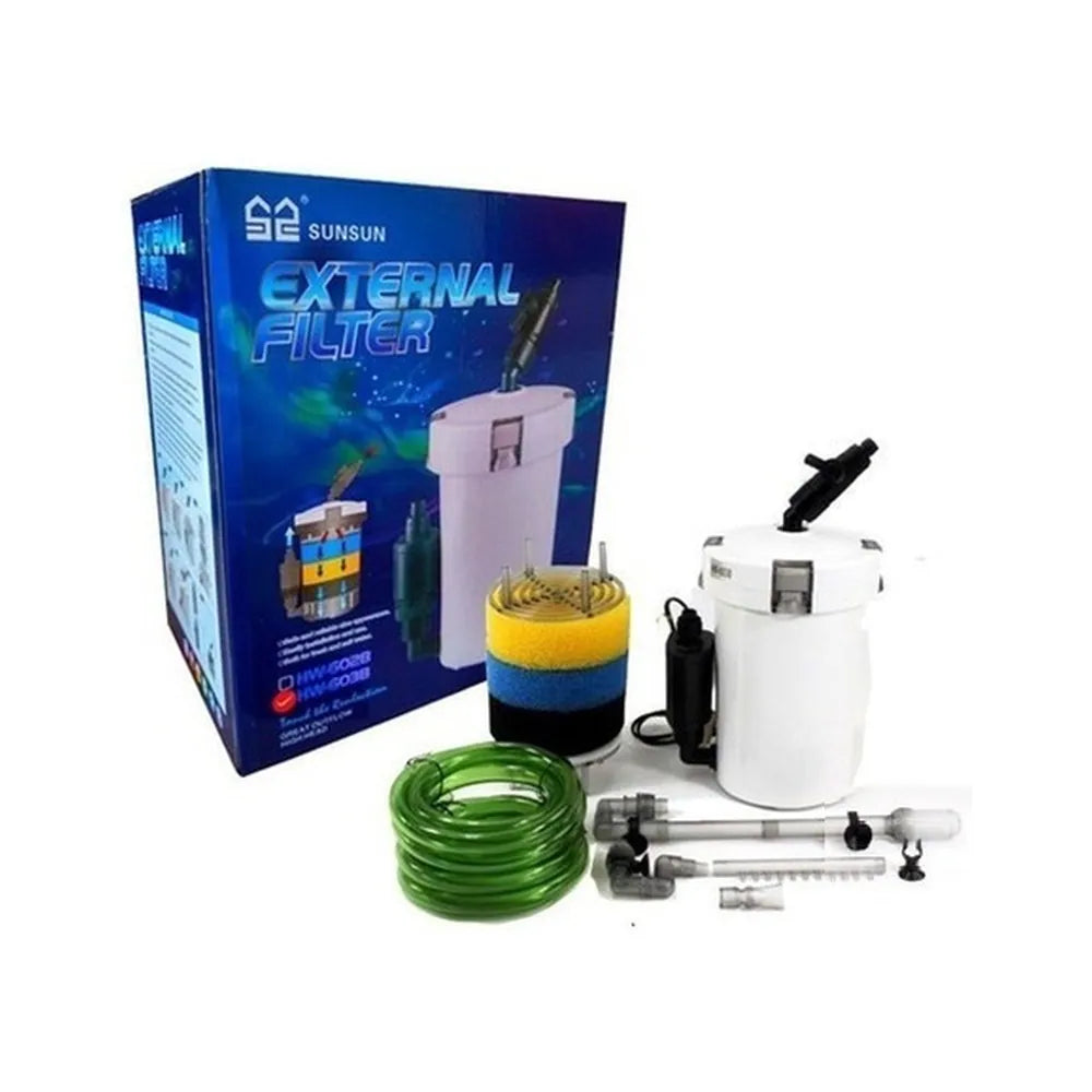 Filtro Externo Sunsun 400 Lt/h 603b Peces Acuarios Canister