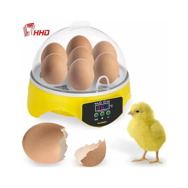 Incubadora De Huevos 7 Huevos Control De Temperatura