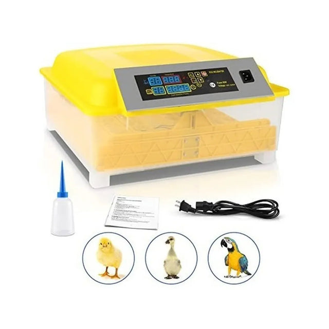 Incubadora Y Nacedora 56 Huevos Doble Voltaje/humidificador