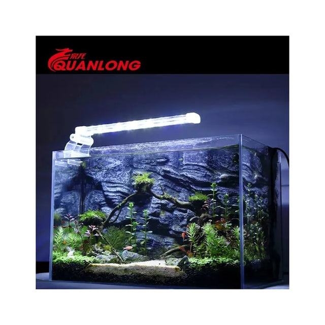 Lampara Luz Led Acuario 20-30cm Tipo Clip
