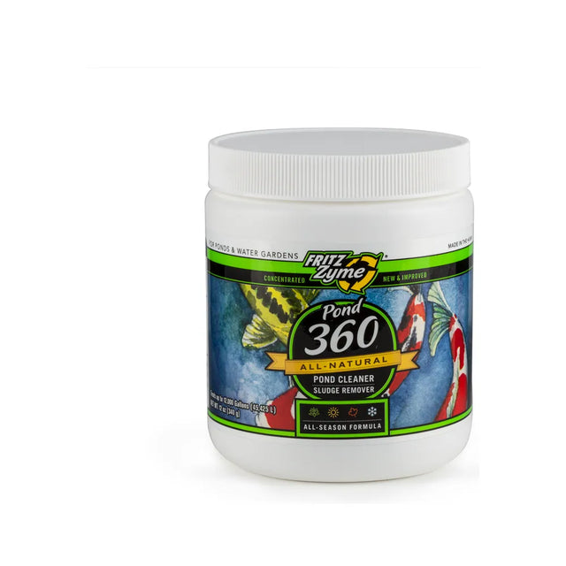 Mantenimiento piletas - FRITZPOND 360 341g en polvo Elimina desechos y capa de lodo.