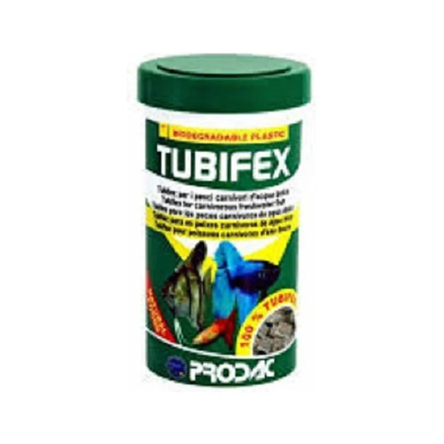 Prodac Tubifex Liofilizado 30g Cubos Alta Proteina Polypter