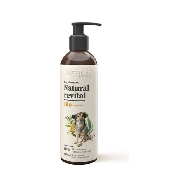 Shampoo de perro natural - Comfy natural revital 250ml - Concentrado