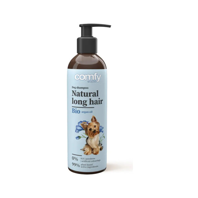 Shampoo de perro natural - Comfy Natural long hair 250ml - Concentrado