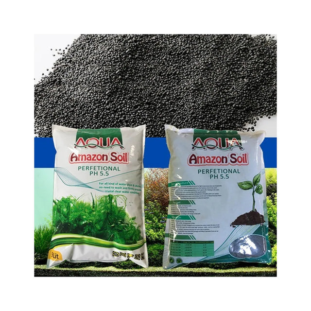 Sustrato Acuario Para Plantas Amazon Soil 3 Kilos