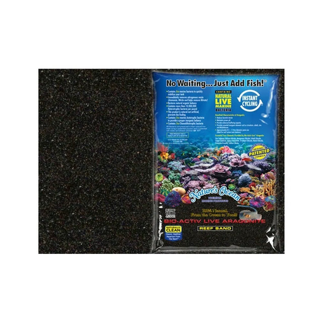Sustrato Premium Acuario Marino - Black Beach Live Sand 9kg