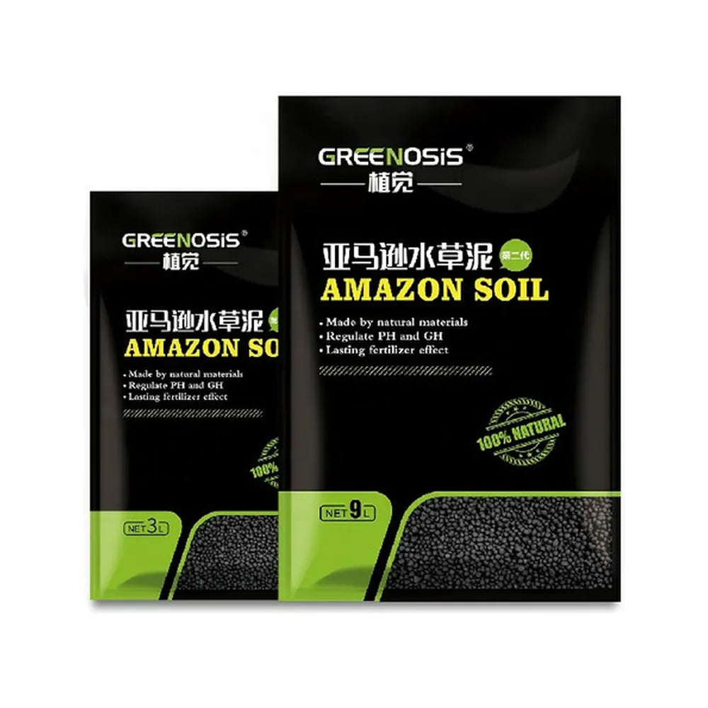 Sustrato Premium Para Acuario Plantado Amazon Soil 3 Litros